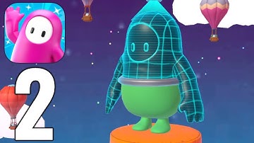 Fall Guys Mobile - Gameplay Walkthrough Part 2 - Knockout (iOS, Android)