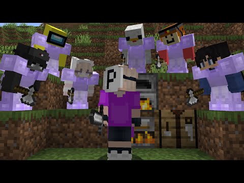 Minecraft Speedrunner VS 6 Hunters