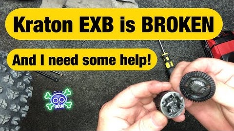 Kraton EXB Rear differential problems?? I need some help!