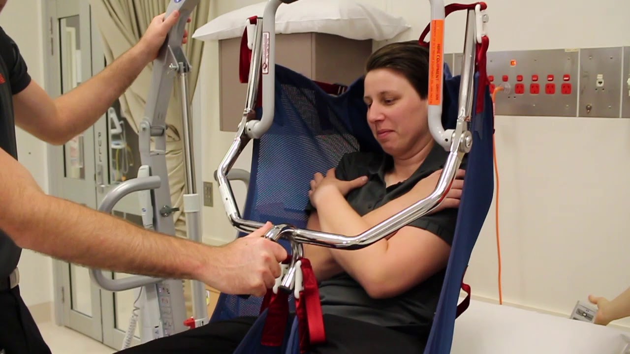 2 x Physical Assist Pivot Frame Hoist Transfer from Bed to Mobile Commode