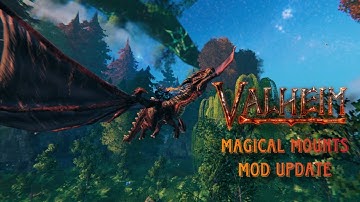 The Magical Mounts Mod Update of July, Valheim