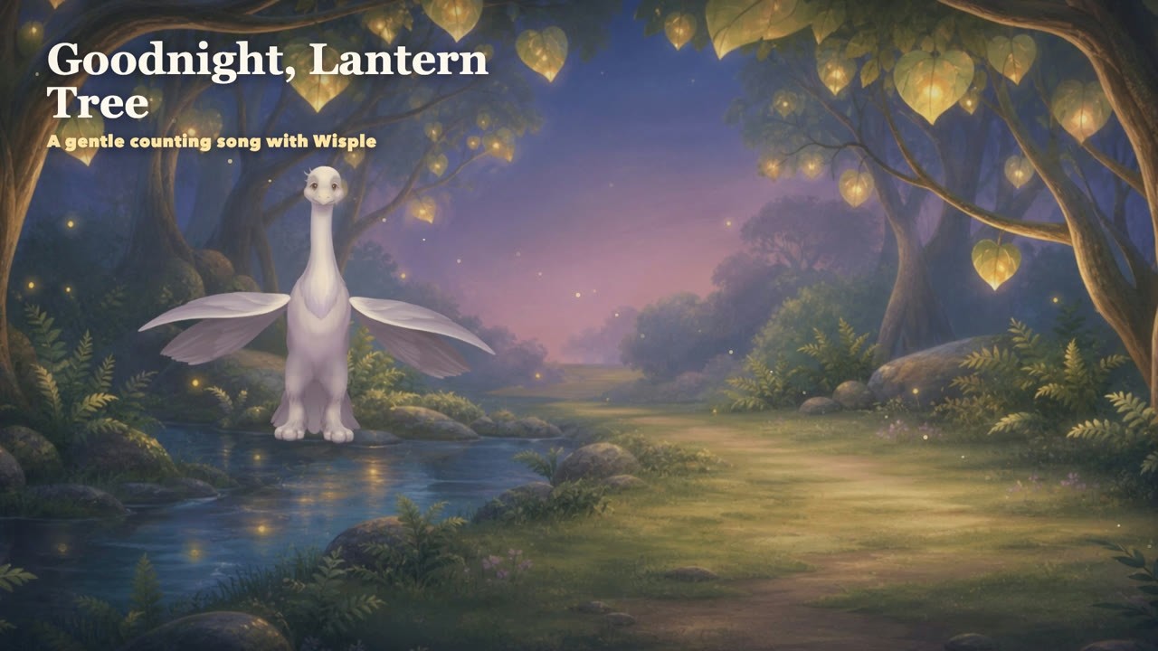 Goodnight, Lantern Tree, a Plumble’s World bedtime song for toddlers
