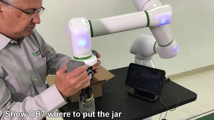 Teach the OB7 Collaborative Robot in Minutes — No Programming for packing & QC