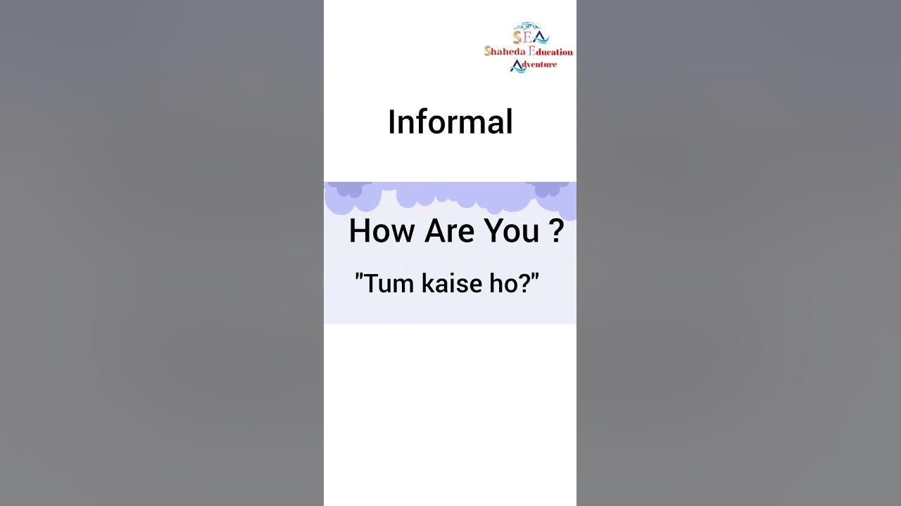 "How to Say 