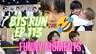 BTS Funny Moments 2020 BTS Run ep 113 [Eng Sub] BTS Try not to laugh challenge