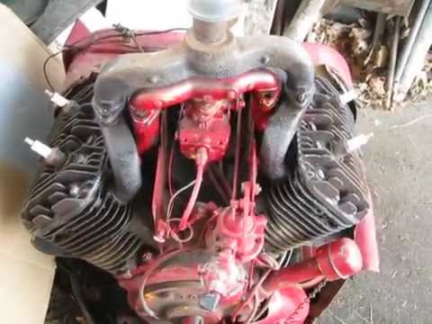 YouTube Editor, Wisconsin VE4 engine, 4 cylinder engine, 4 cylinder air coo...