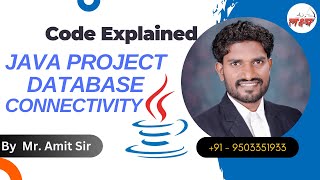 How to Explain Database Connectivity Code in Java Project litsbrostutorials javaprogramming