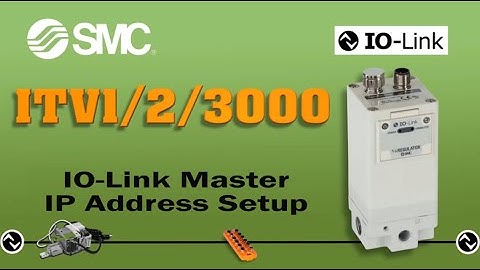 ITV IO-Link 2 IP Address Setup Session 2