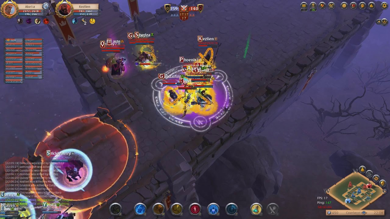 Gvg for Caerleon, 20x20, teamspeak. Nilfgaard vs Vendetta, Ljok CP. 27.08.17