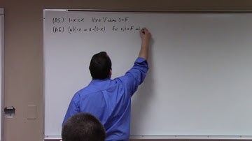 Linear Algebra: vector space and subspace, 2-13-19