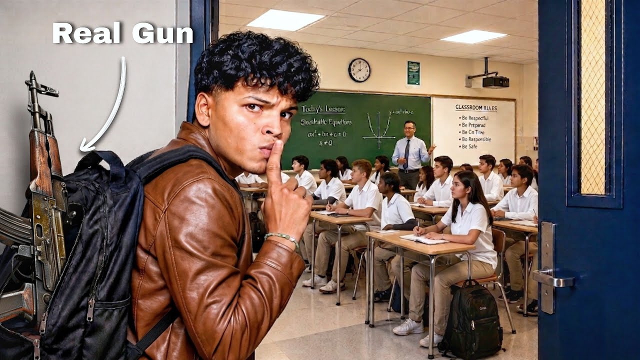 I Convinced a Stranger to Hijack a School ! 