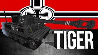 Minecraft Танковая Инженерия Выпуск 2 Tiger I