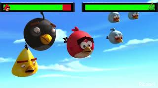 Angry Birds 4D Experience Save Our Eggs With Healthbars 45