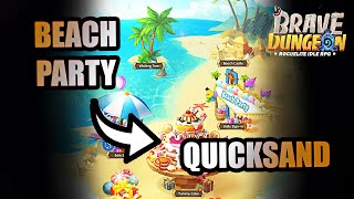 Knee deep in Sand. Beach Party event. Brave Dungeon Immortal Legend screenshot 3