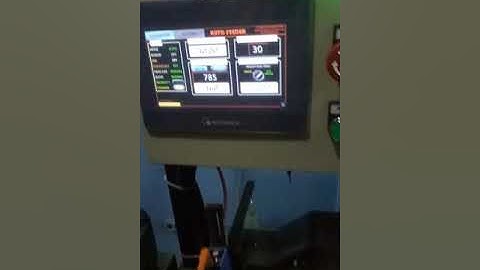 Programming and Trial, Onda "Auto Feed" Printing Machine.