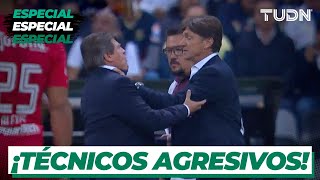 ¡Los más explosivos! Peleas de directores técnicos en la Liga Mx | TUDN