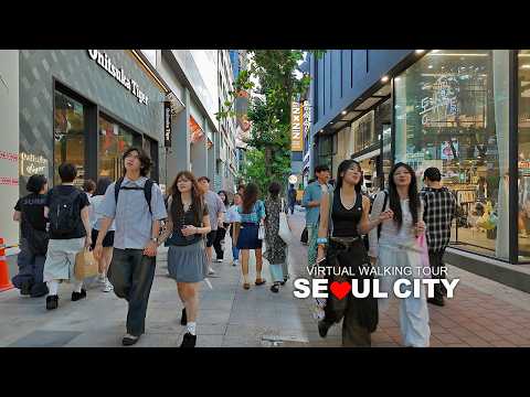 SEOUL CITY TRAVEL - Hongdae, Yeonnam, Namdaemun, Myeongdong, Euljiro, Cheonggyecheon, South Korea 4K