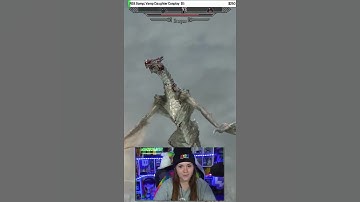 When Viewers Summon A Bunch Of Dragons | Crowd Control Skyrim #shorts