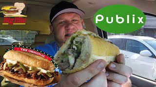 Publix ⭐️Philly Cheesesteak Sub⭐️ Food Review!!!