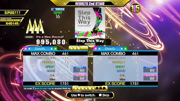 [DDR A3] Step This Way (ESP-16) 995,080 AAA (4g/1m)