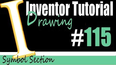 115 Inventor Drawing Tutorial: Surface Note