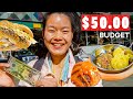 I Ate As Many Different Meals As I Could On A $50 Budget In Astoria, NYC | Budget Eats | Delish