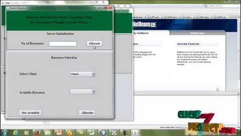 Final Year Projects 2015 |  Resource Allocation in Cloud Computing Using
