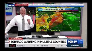 WXIN FOX 59 Severe Weather Coverage April 2, 2025
