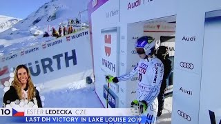 Ester Ledecká - Sjezd - Val d´Isére - 2023