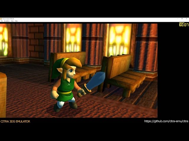 Citra 3DS Emulator - The Legend of Zelda A Link Between Worlds Ingame /  Gameplay 4k (Sickc's Build) 