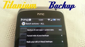 HOW TO MAKE A TITANIUM BACKUP FOR ANDROID