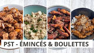 Cuisiner Les Émincés Et Les Boulettes De Pst 4 Recettes Très Faciles