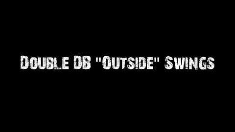 Double Dumbbell Swings