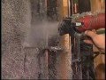 Insulating walls with cellulose insulation Insulating walls with cellulose insulation