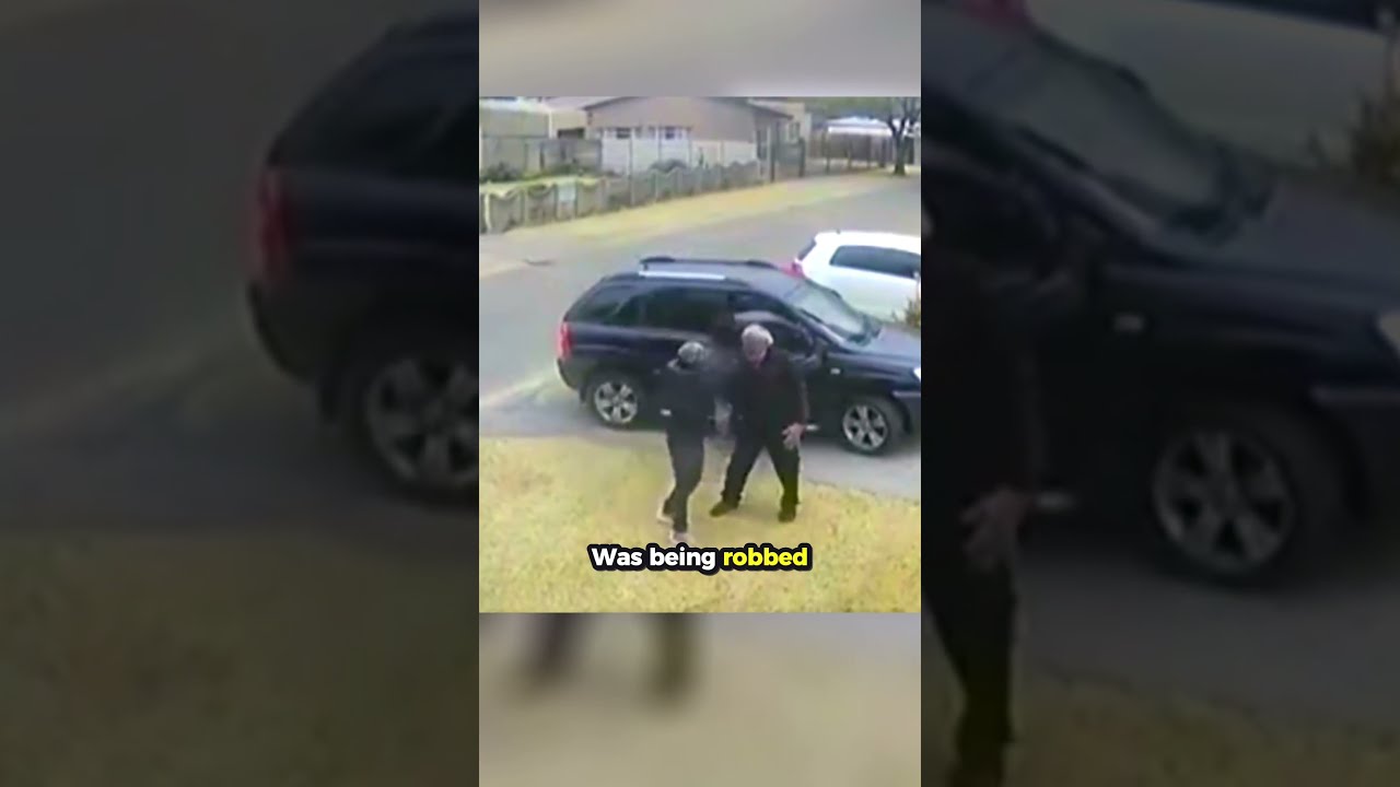 Doberman Saves Grandpa From Robbers 