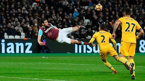 (HIGH QUALITY) Andy Carroll AMAZING Bicycle kick !