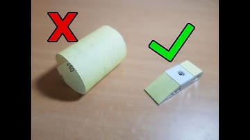 Sanding block for 3D printing