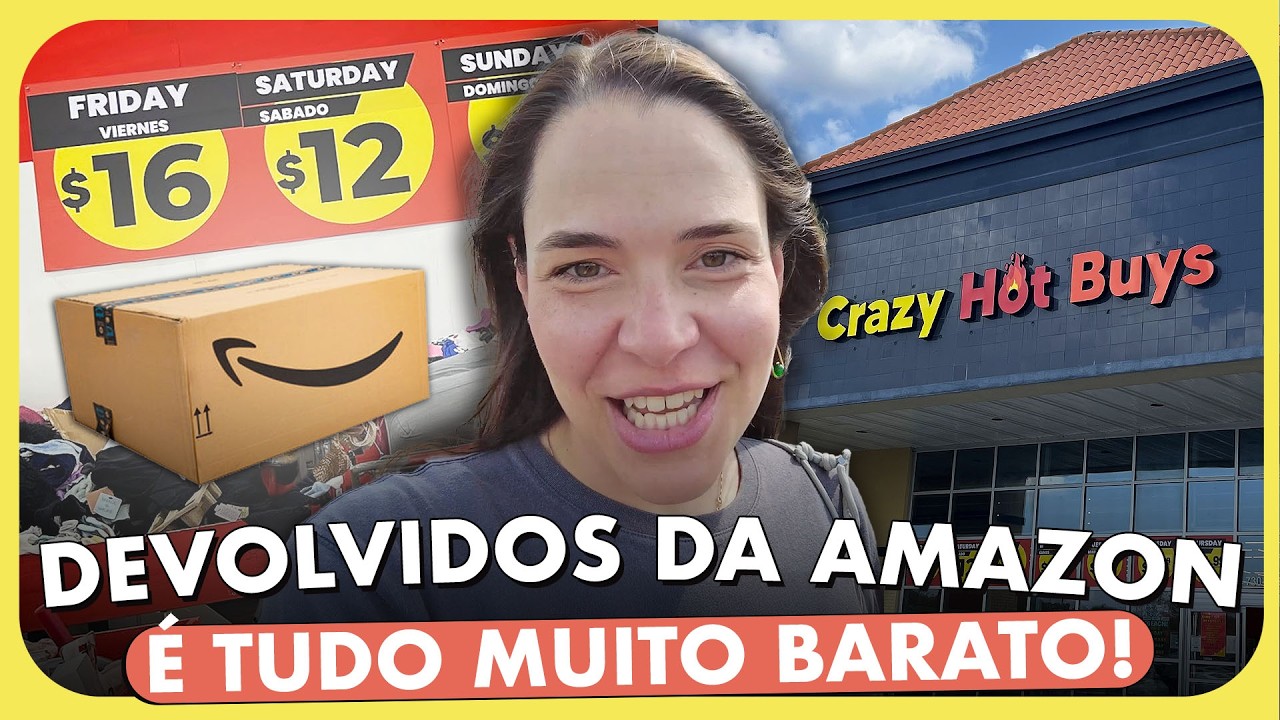 TUDO POR NO MÁXIMO 16 DÓLARES: VALE A PENA CONHECER A CRAZY HOT BUYS?
