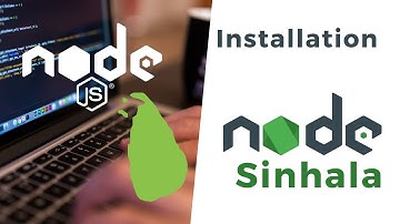 NodeJS Sinhala - Installation