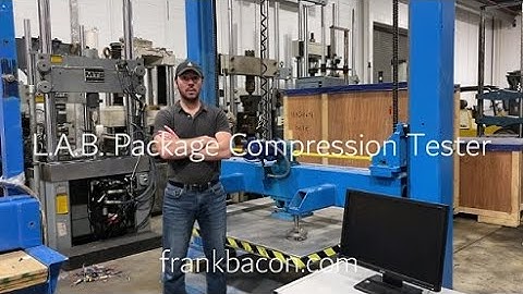 Upgrade Your Package Compression Tester to New Computer Automated Controls ASTM D642 & ISTA Testing