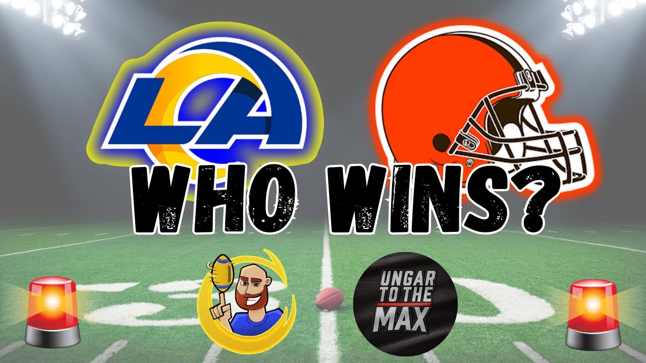 Rams vs Browns GAME PREVIEW RAMS FAN & BROWNS FAN YouTube