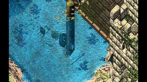 Simple water shader in fluorescence