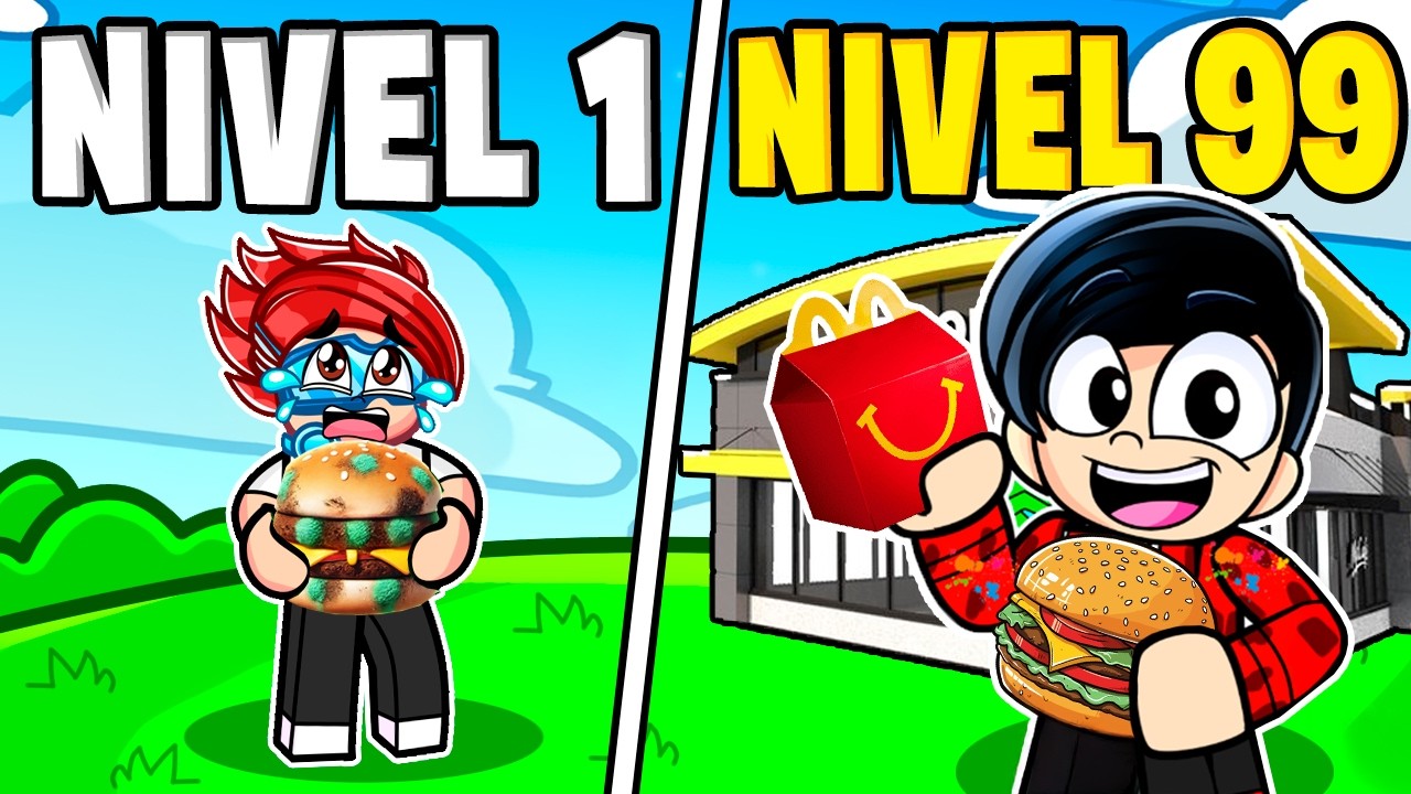 KARIM AHORA TRABAJA en MCDONALDS y SU PAPA es POBRE en ROBLOX | Karim Juega