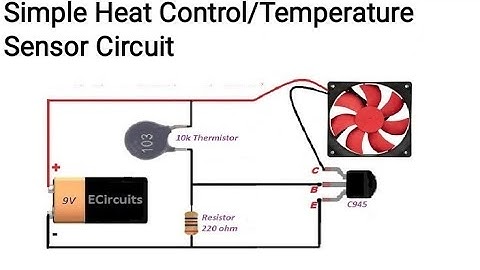 Temperature Sensor Circuit ll Electronics Projects With BC547#electronics#electric#project#how