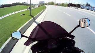 CBR125R ile gazlama.