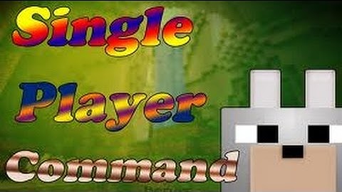 Minecraft Mod Showcase-SinglePlayer Commands