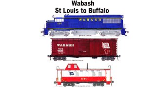 Remembering Great Freight Trains #27: Wabash St. Louis to Buffalo Train U25B and GP35 Andy Fletcher