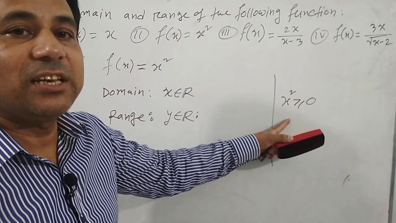 Domain and Range(Higher Lecture 1( Latest) YouTube
