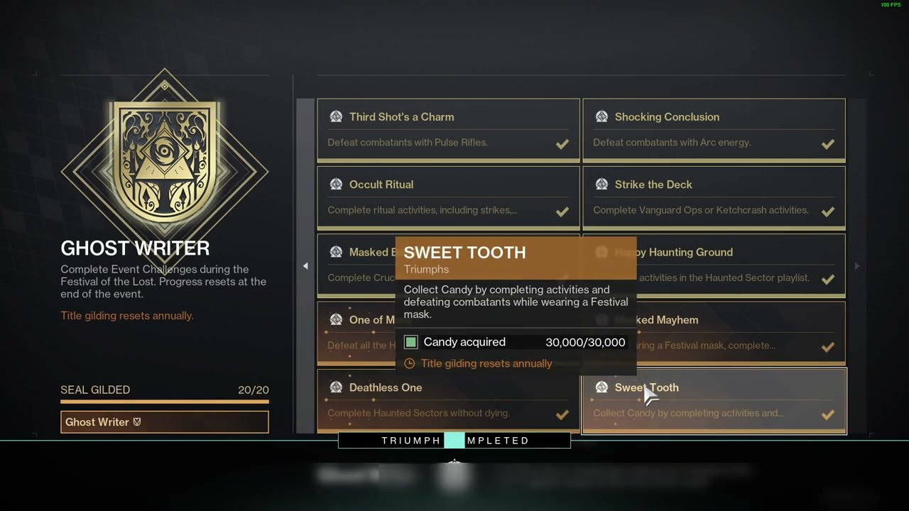 Ghost Writer gilded in the best way + extra triumphs