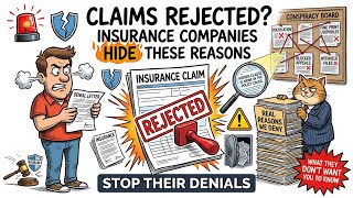 Claims Rejected? Insurance Companies Hide These Reasons